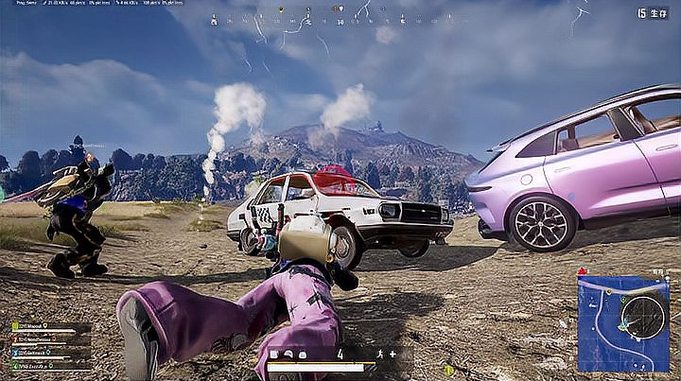 PUBG的麦田圈还是有点难打的